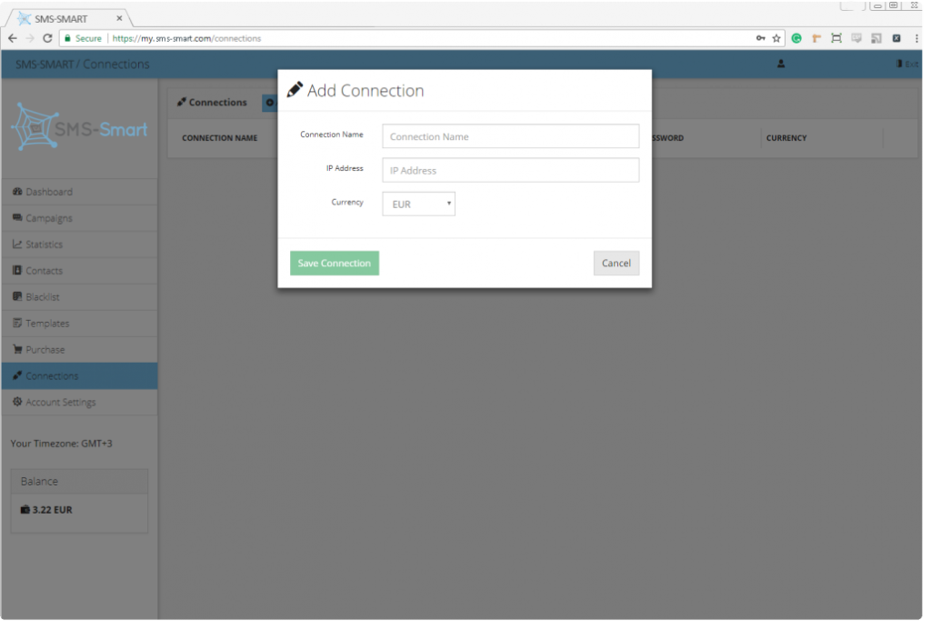 API integration dashboard